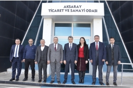 AKSARAY’IN DEV YATIRIMCILARI DEMİRYOLU İÇİN ATSO’DA BULUŞTU